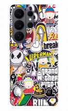 Sticker Bomb Samsung S26 Ultra Back Cover