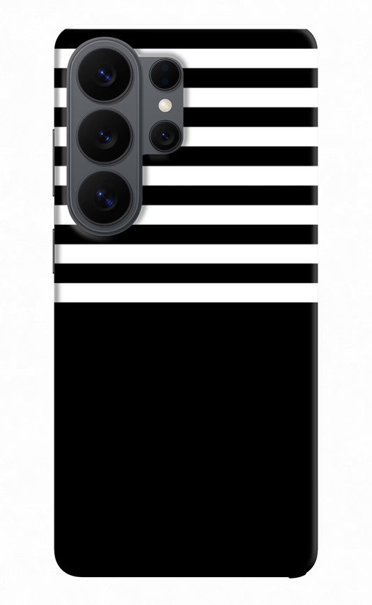 Black and White Print Samsung S26 Ultra Back Cover