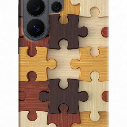 Wooden Puzzle Samsung S26 Ultra Back Cover