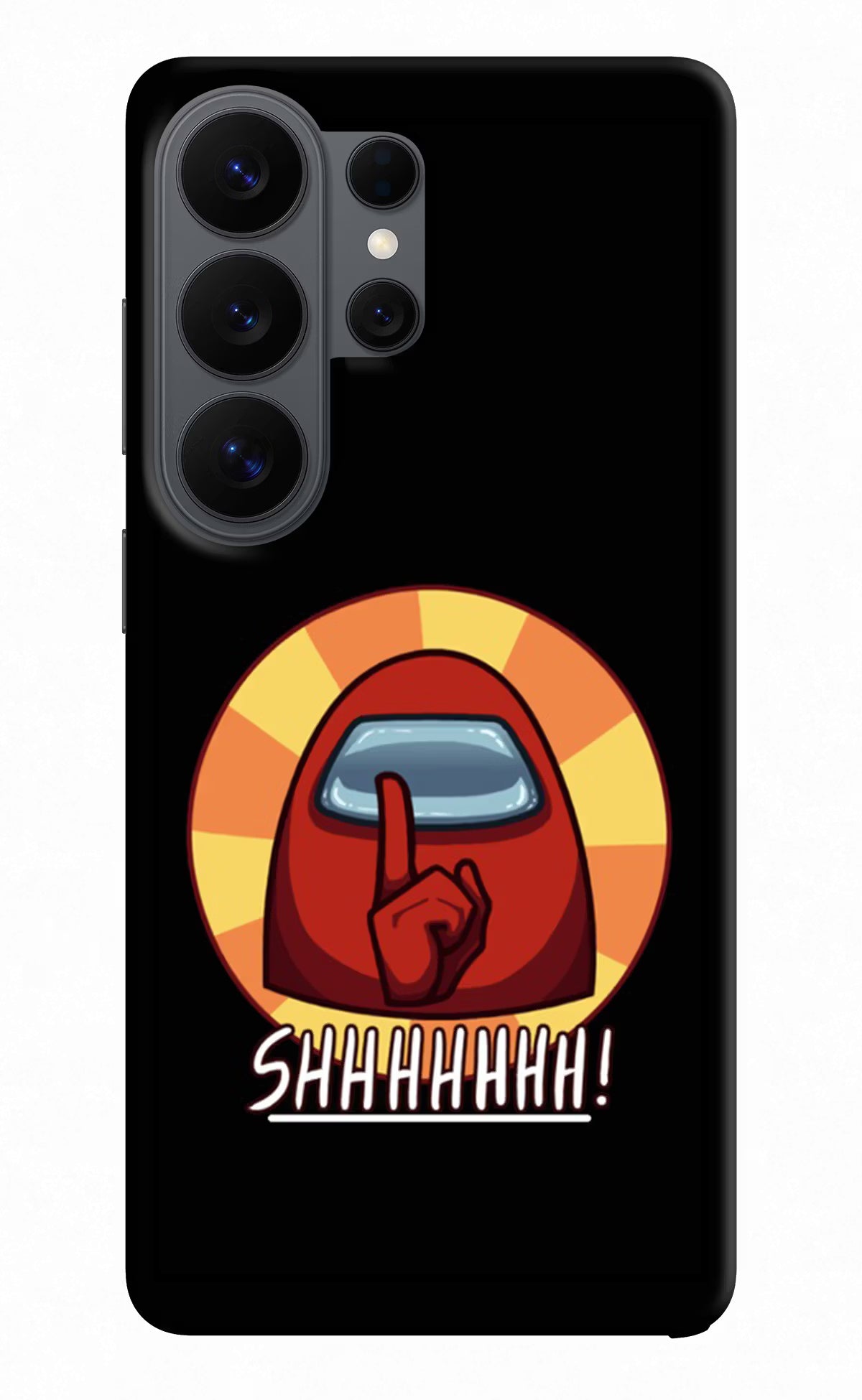 Among Us Shhh! Samsung S26 Ultra Back Cover