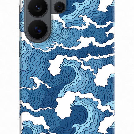 Blue Waves Samsung S26 Ultra Back Cover