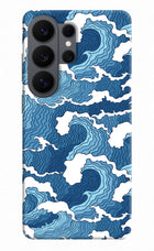 Blue Waves Samsung S26 Ultra Back Cover