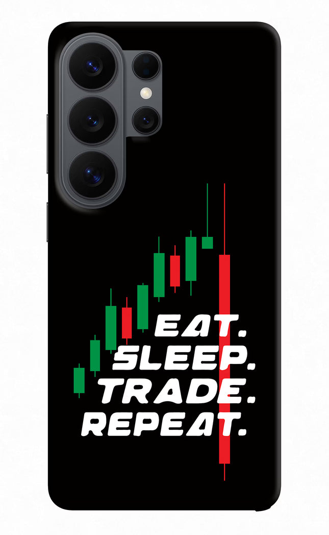 Eat Sleep Trade Repeat Samsung S26 Ultra Back Cover