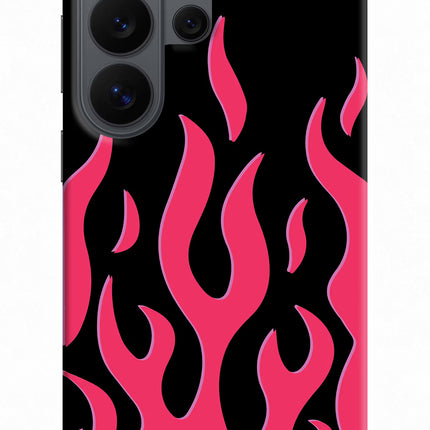 Fire Flames Samsung S26 Ultra Back Cover