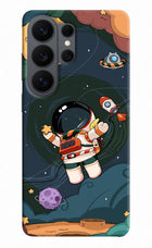 Cartoon Astronaut Samsung S26 Ultra Back Cover