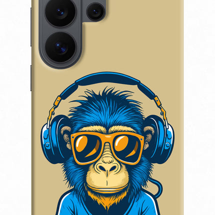 Monkey Headphone Samsung S26 Ultra Back Cover