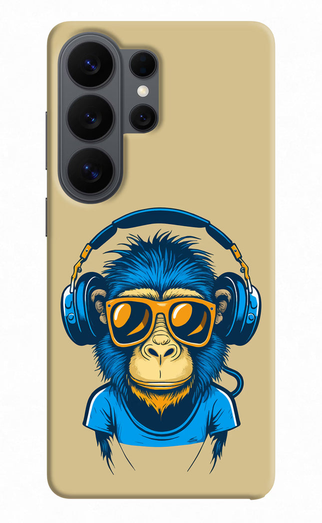 Monkey Headphone Samsung S26 Ultra Back Cover