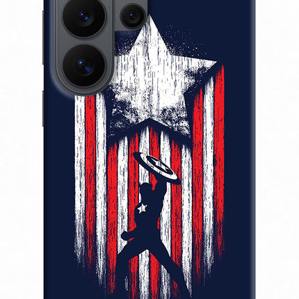 Captain America Marvel Art Samsung S26 Ultra Back Cover
