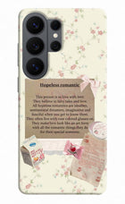 Hopeless Romantic Samsung S26 Ultra Back Cover