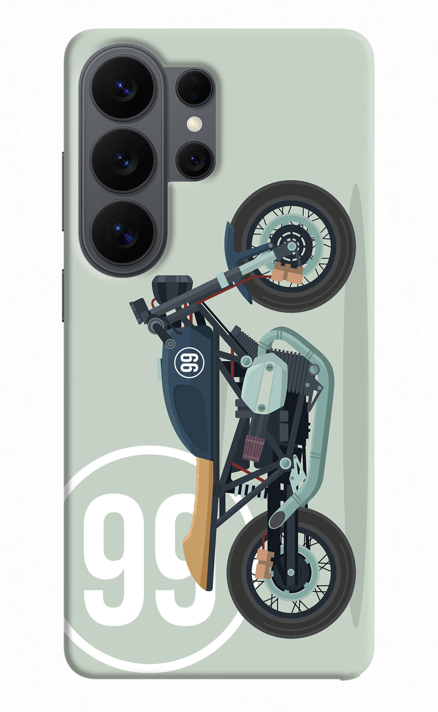 Classic Cafe Racer 99 Samsung S26 Ultra Back Cover, Hard case