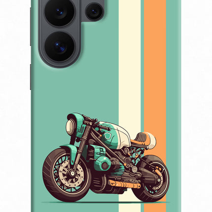 Striped Moto Drift Samsung S26 Ultra Back Cover