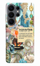Aquarius Zodiac Samsung S26 Ultra Back Cover