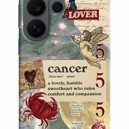 Cancer Zodiac Samsung S26 Ultra Back Cover