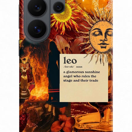 Leo Zodiac Samsung S26 Ultra Back Cover