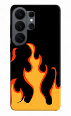 Fired Up – Black Samsung S26 Ultra Hard Case Back Cover by Casekaro