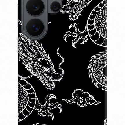 Twin Dragons Samsung S26 Ultra Hard Case Back Cover by Casekaro