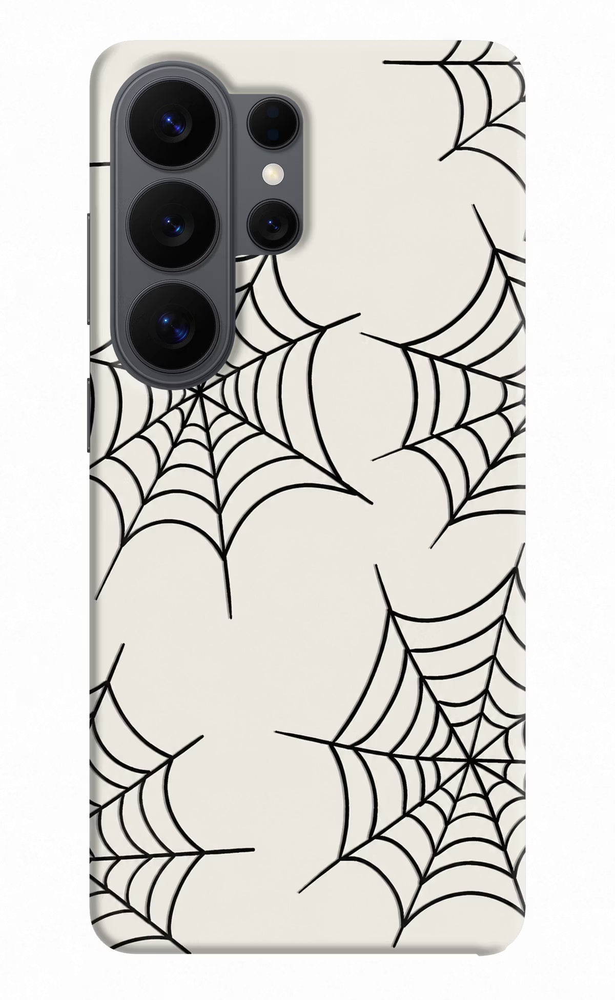 Spider Web Samsung S26 Ultra Hard Case Back Cover by Casekaro