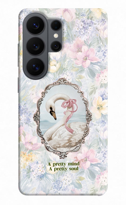 Pretty Mind Pretty Soul Samsung S26 Ultra Hard Case Back Cover by Casekaro
