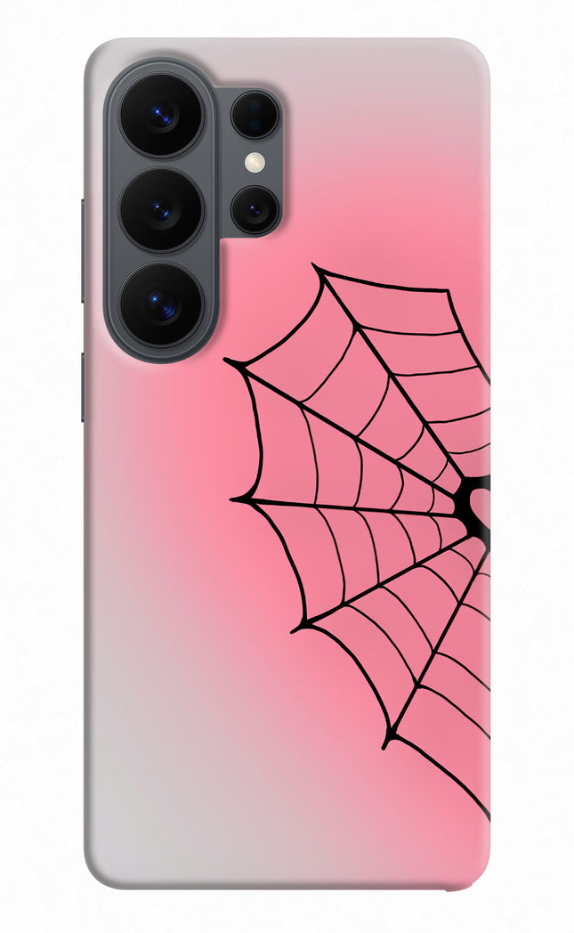 Pink Web Samsung S26 Ultra Hard Case Back Cover by Casekaro