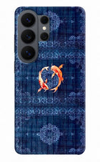 Koi Blue Samsung S26 Ultra Hard Case Back Cover by Casekaro
