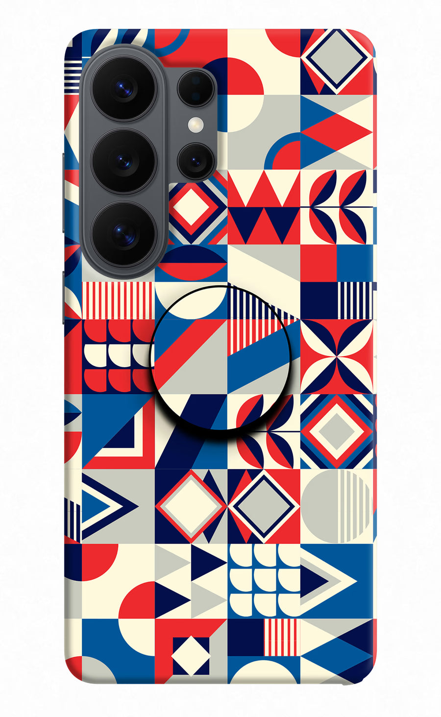 Colorful Pattern Samsung S26 Ultra Pop Case, Hard case