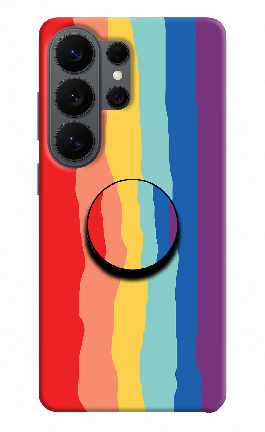 Rainbow Samsung S26 Ultra Pop Case, Hard case