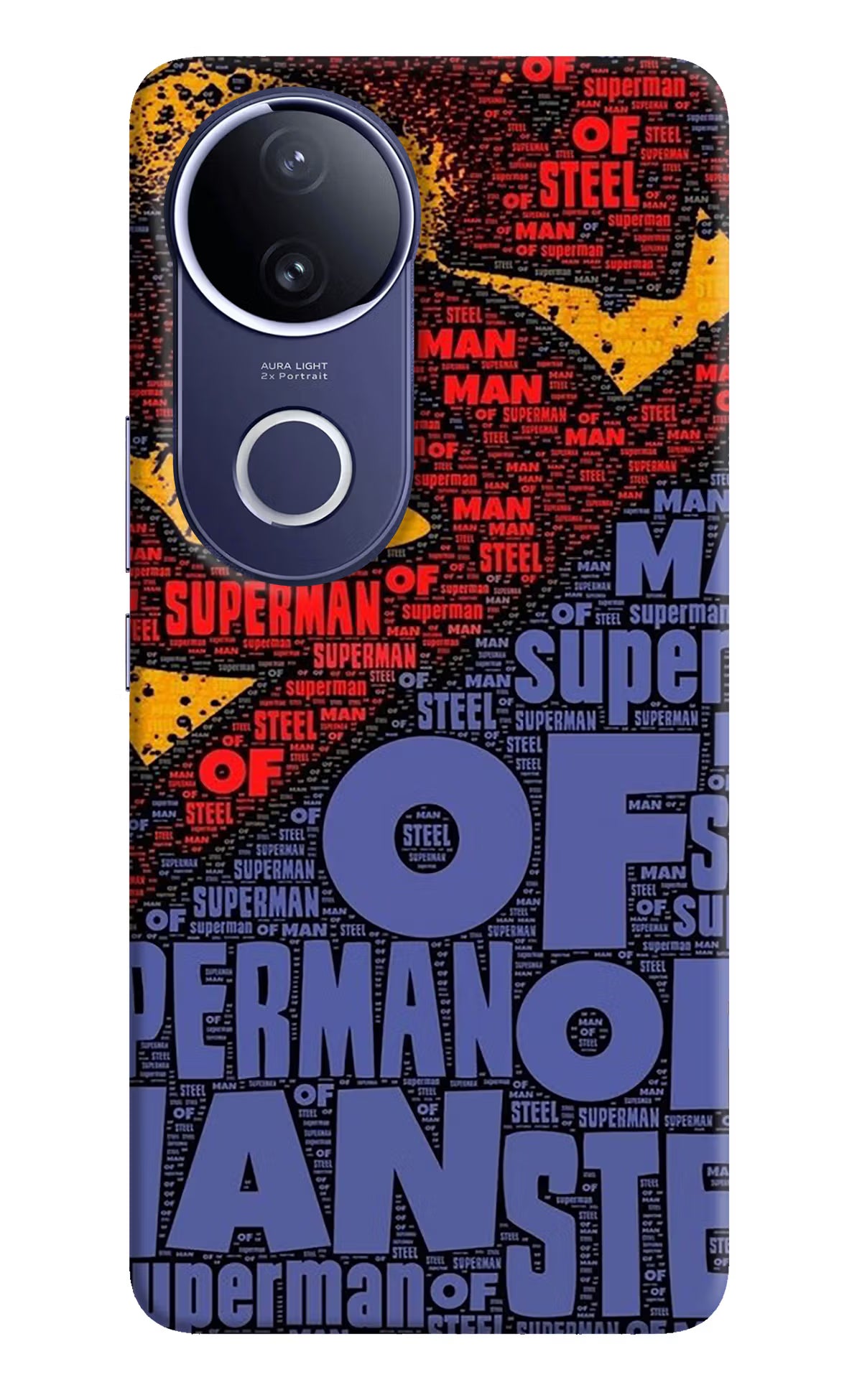 Superman Vivo V50e 5G Hard Case Back Cover by Casekaro
