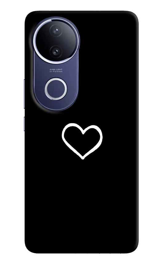 Heart Vivo V50e 5G Hard Case Back Cover by Casekaro