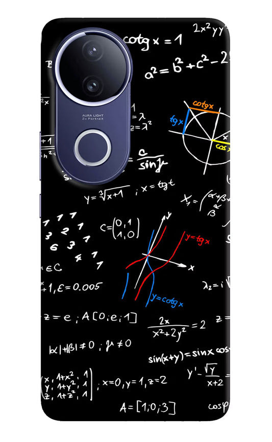 Mathematics Formula Vivo V50e 5G Hard Case Back Cover by Casekaro