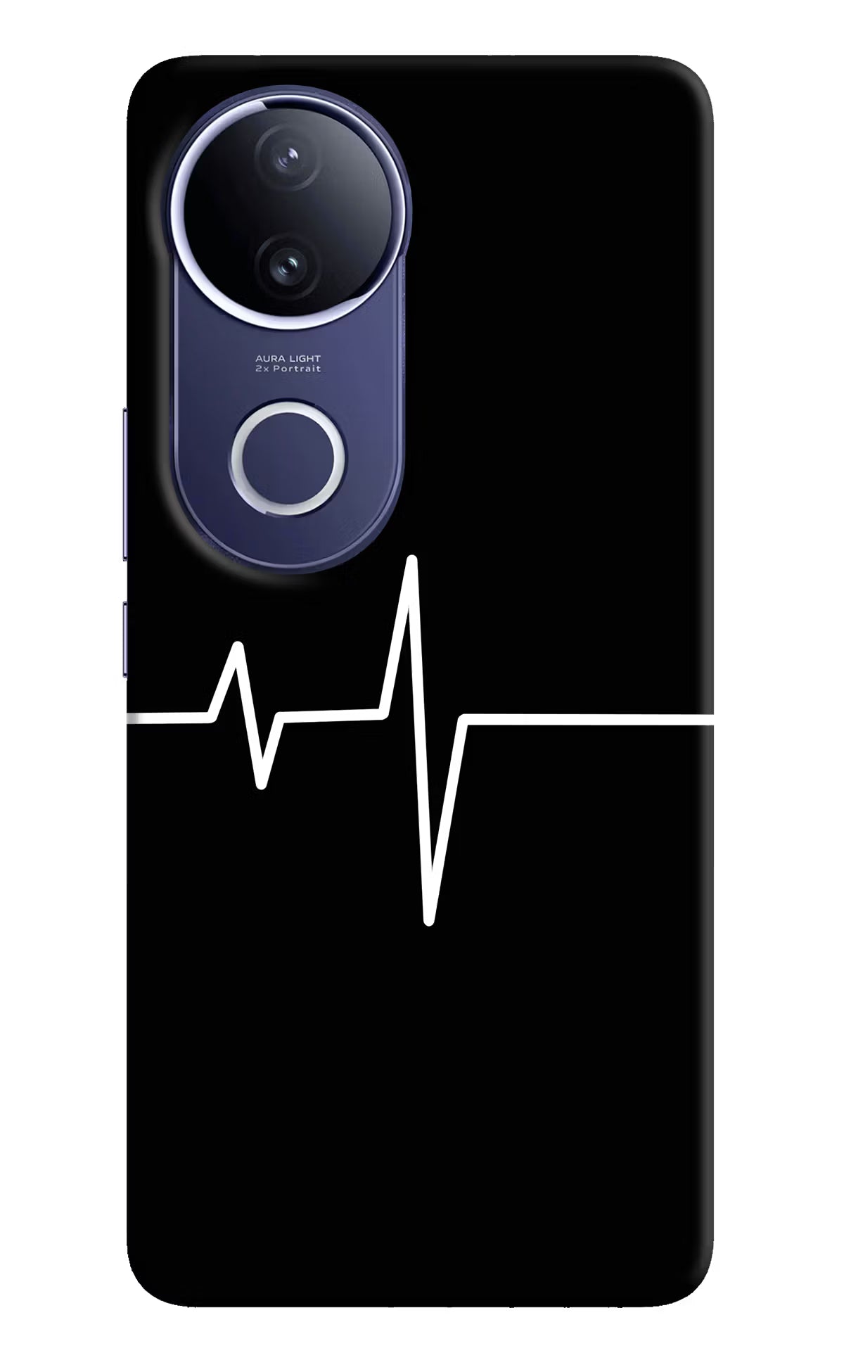 Heart Beats Vivo V50e 5G Hard Case Back Cover by Casekaro