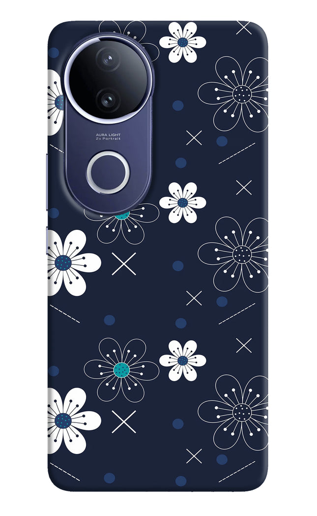 Flowers Vivo V50e 5G Hard Case Back Cover by Casekaro