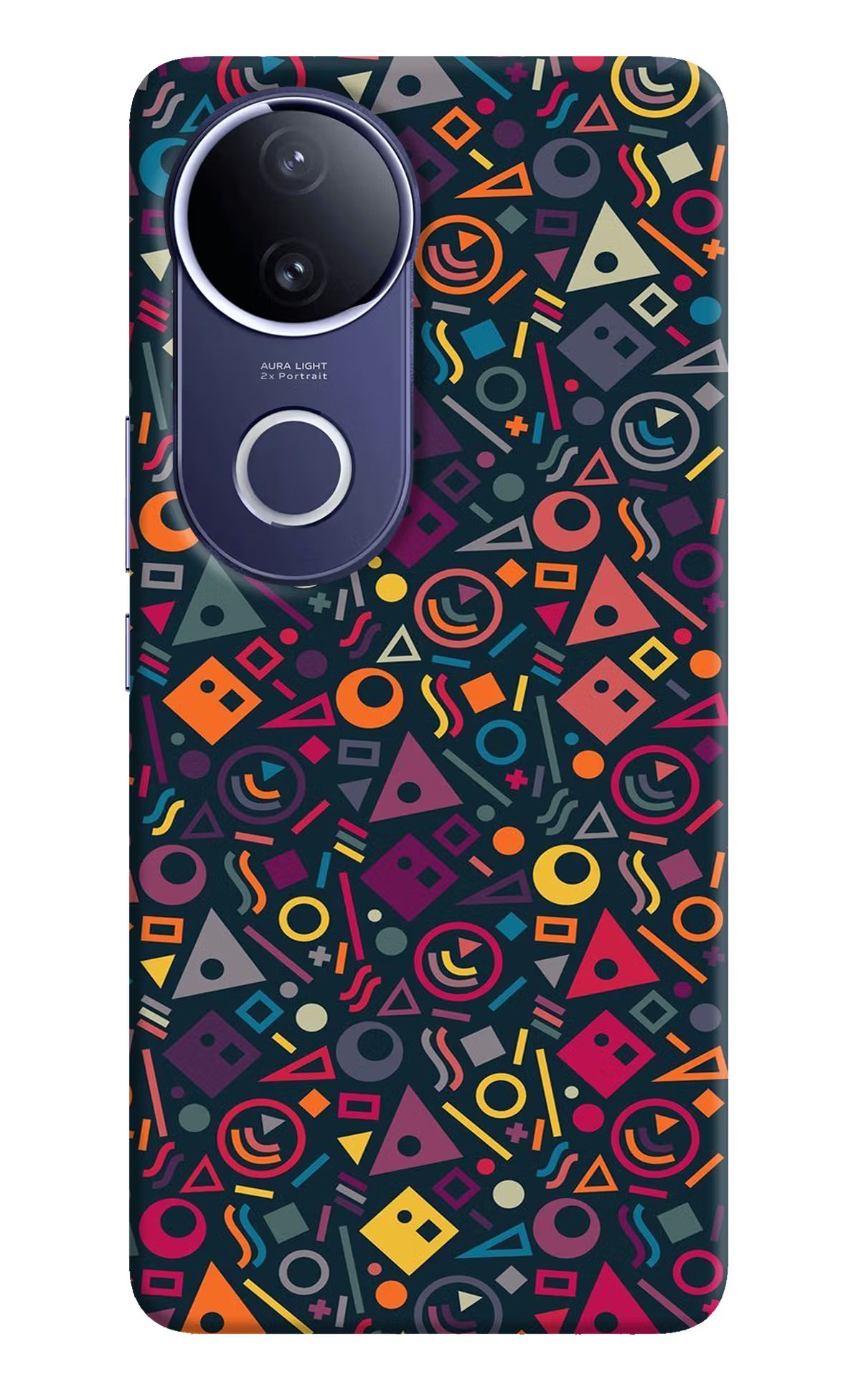 Geometric Abstract Vivo V50e 5G Hard Case Back Cover by Casekaro