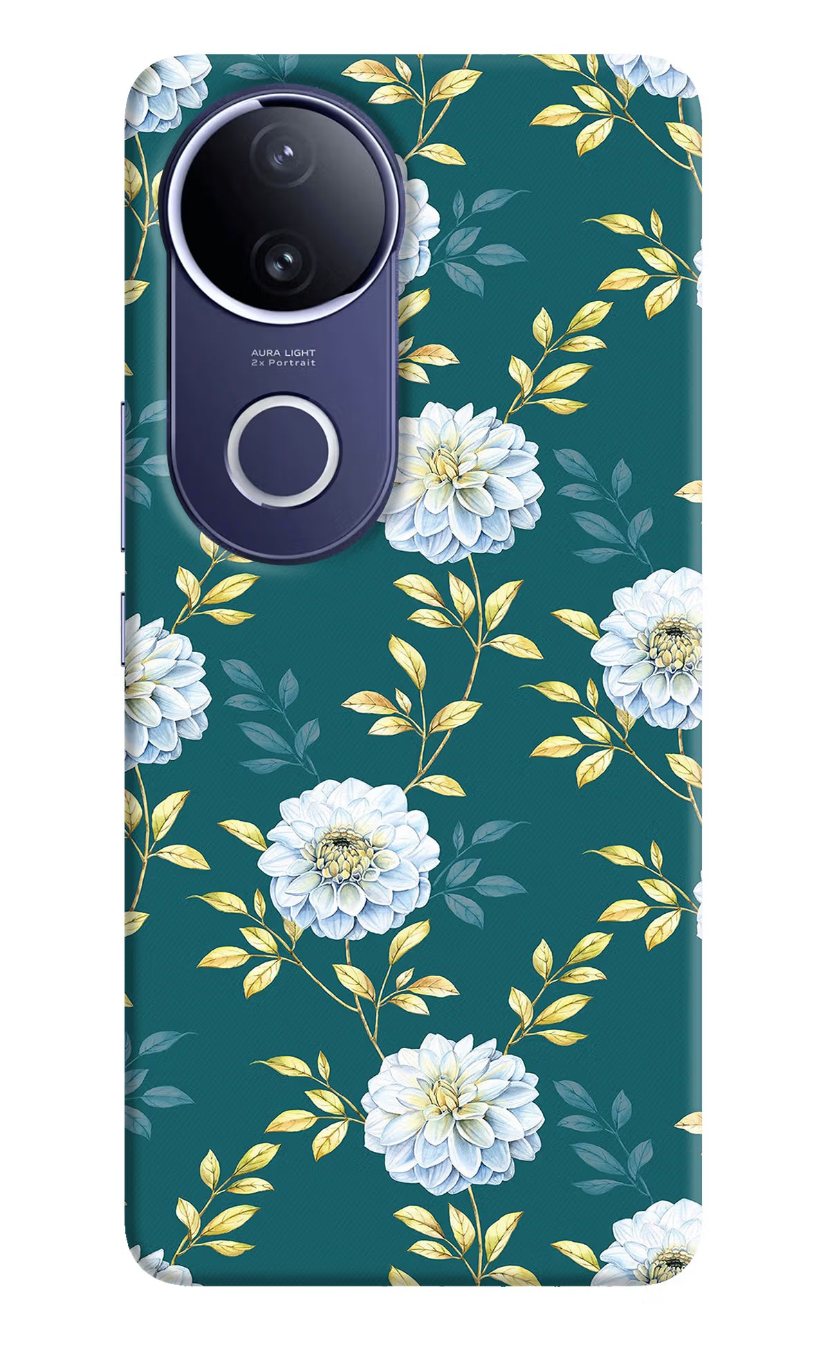 Flowers Vivo V50e 5G Hard Case Back Cover by Casekaro