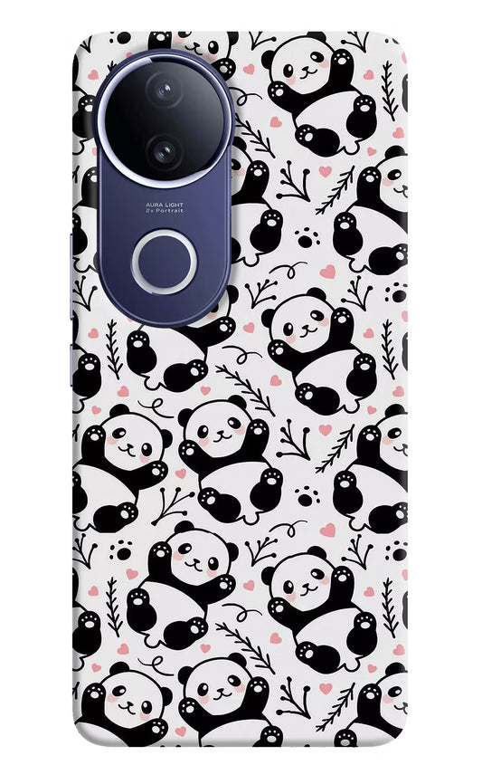Cute Panda Vivo V50e 5G Hard Case Back Cover by Casekaro