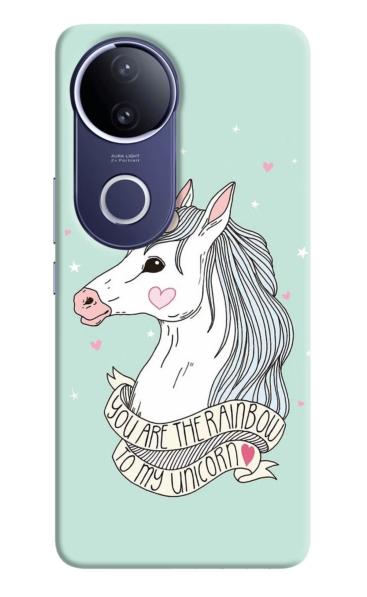 Unicorn Wallpaper Vivo V50e 5G Hard Case Back Cover by Casekaro