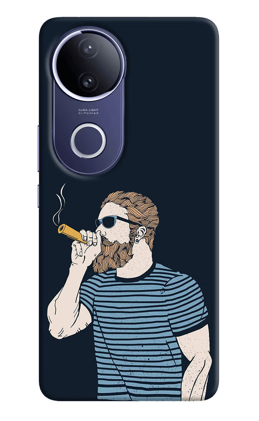 Smoking Vivo V50e 5G Hard Case Back Cover by Casekaro