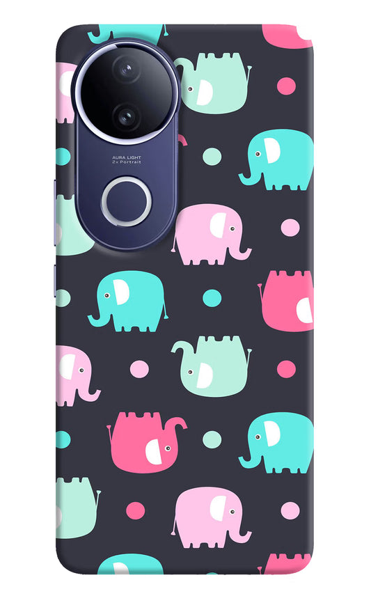 Elephants Vivo V50e 5G Hard Case Back Cover by Casekaro