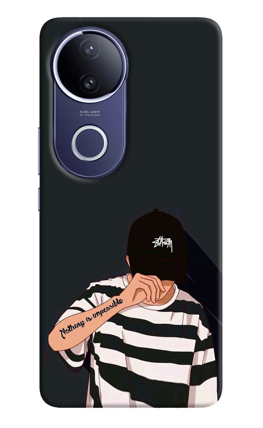 Aesthetic Boy Vivo V50e 5G Hard Case Back Cover by Casekaro