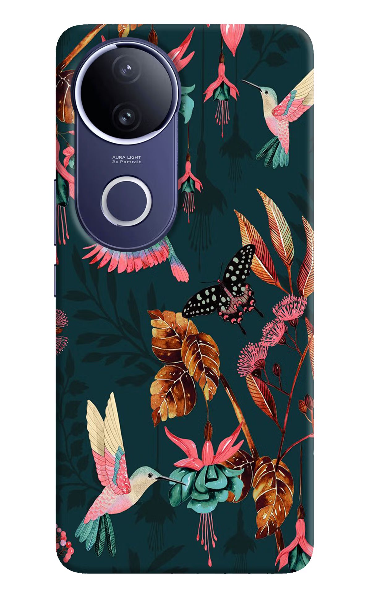 Birds Vivo V50e 5G Hard Case Back Cover by Casekaro