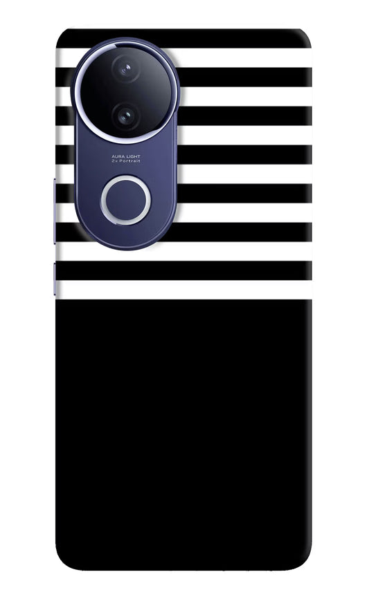 Black and White Print Vivo V50e 5G Hard Case Back Cover by Casekaro