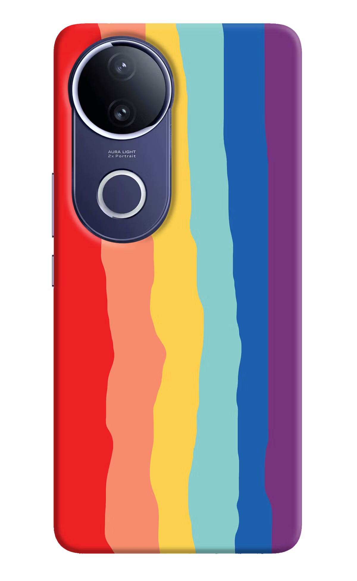 Rainbow Vivo V50e 5G Hard Case Back Cover by Casekaro