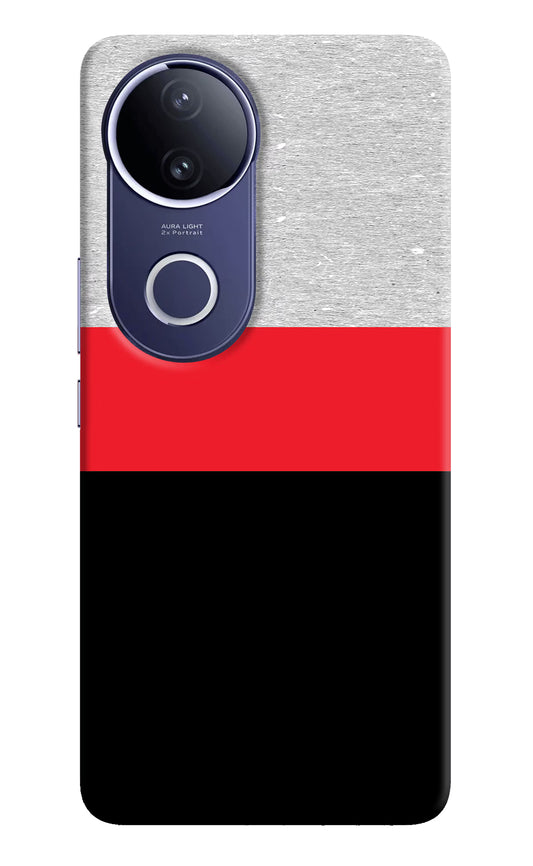 Tri Color Pattern Vivo V50e 5G Hard Case Back Cover by Casekaro