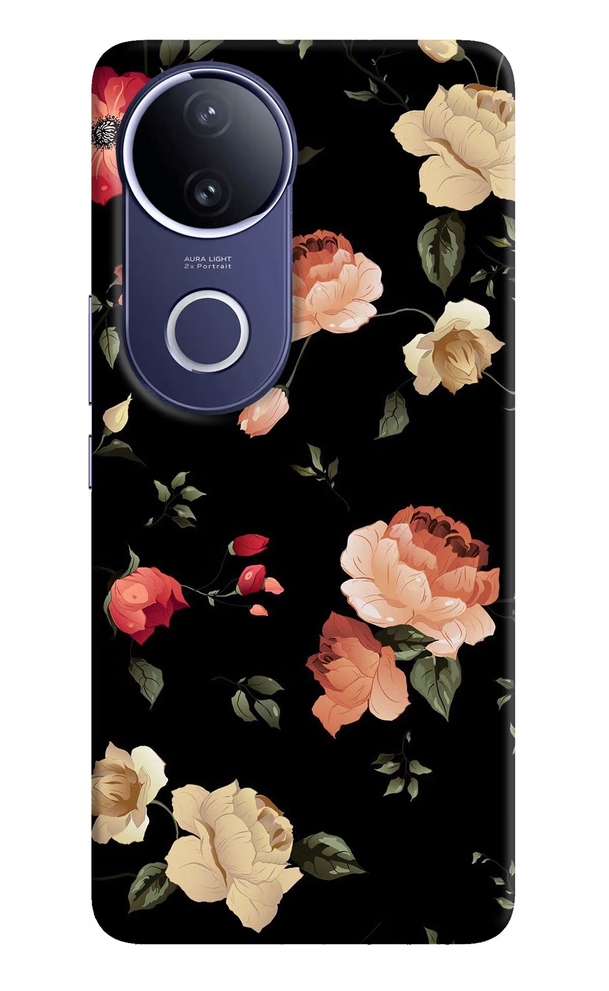 Flowers Vivo V50e 5G Hard Case Back Cover by Casekaro