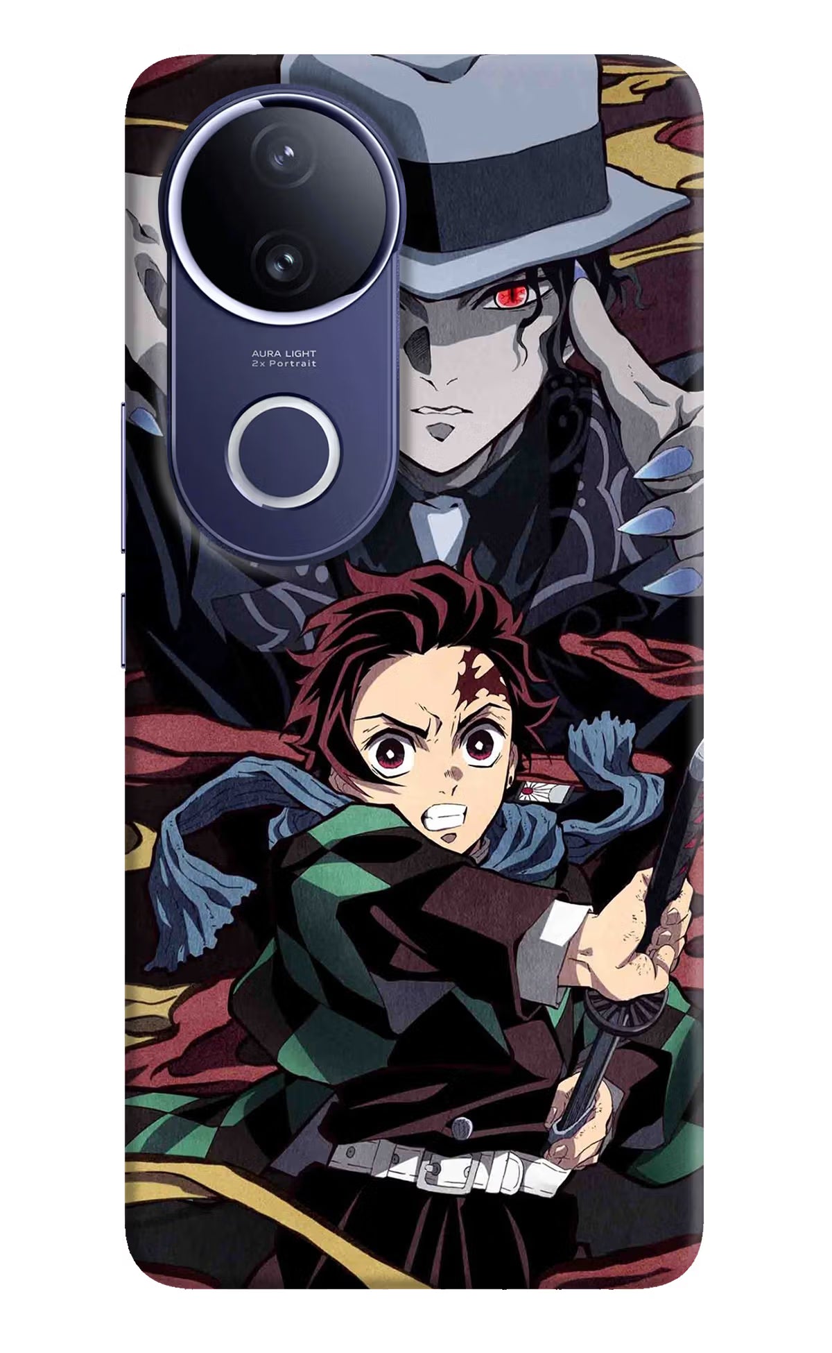 Demon Slayer Vivo V50e 5G Hard Case Back Cover by Casekaro
