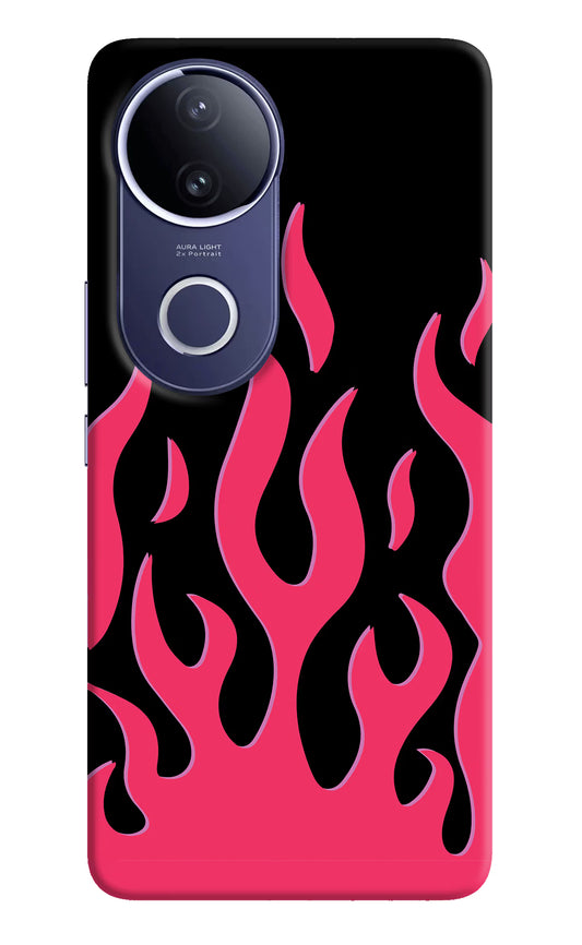 Fire Flames Vivo V50e 5G Hard Case Back Cover by Casekaro