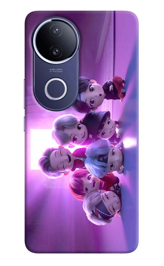 BTS Chibi Vivo V50e 5G Hard Case Back Cover by Casekaro