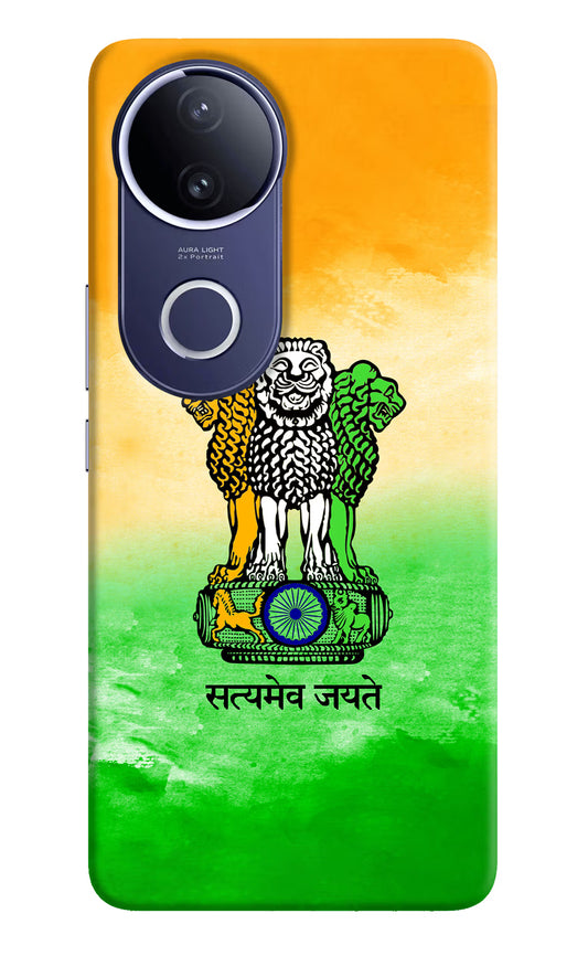 Satyamev Jayate Flag Vivo V50e 5G Hard Case Back Cover by Casekaro