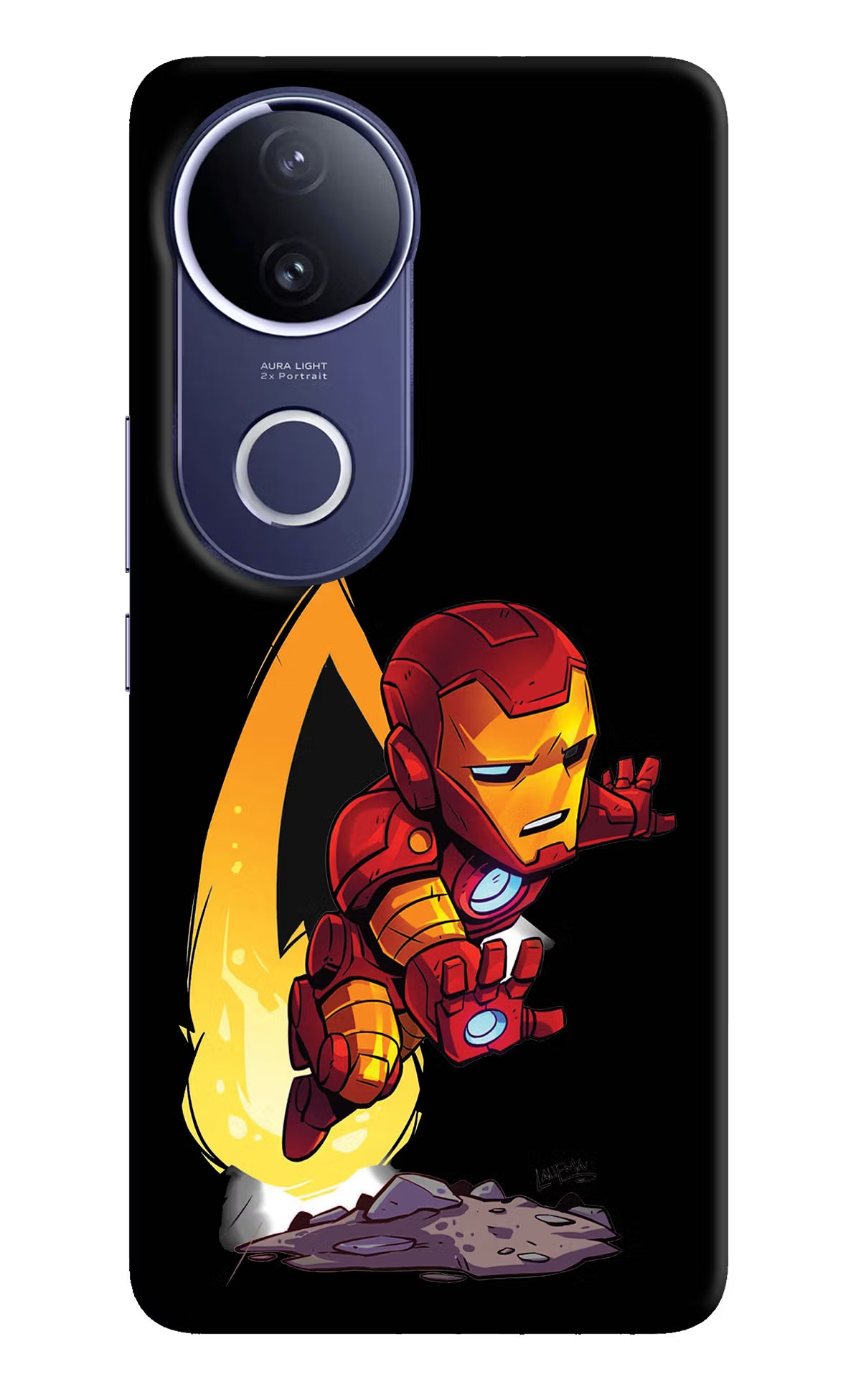 IronMan Vivo V50e 5G Hard Case Back Cover by Casekaro