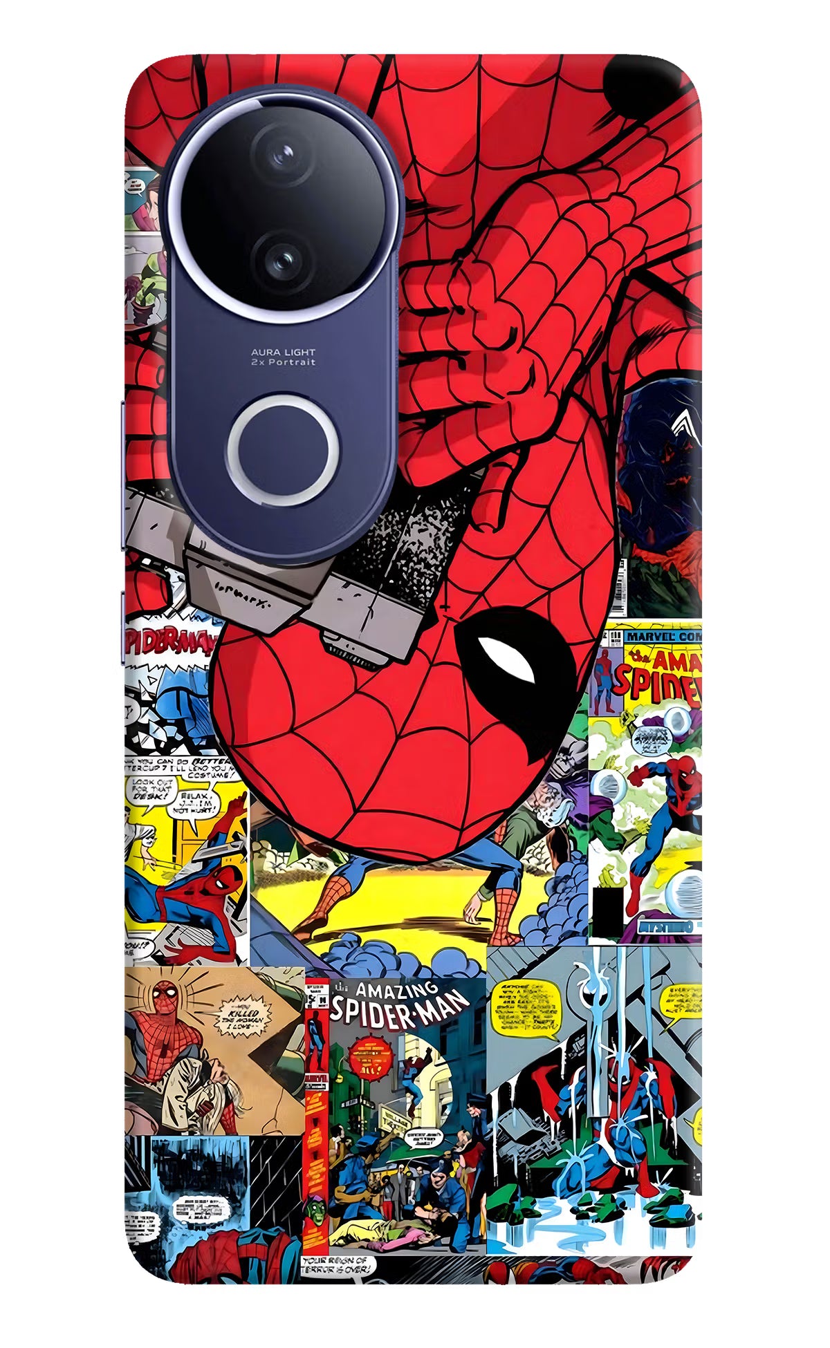 Spider Man Vivo V50e 5G Hard Case Back Cover by Casekaro