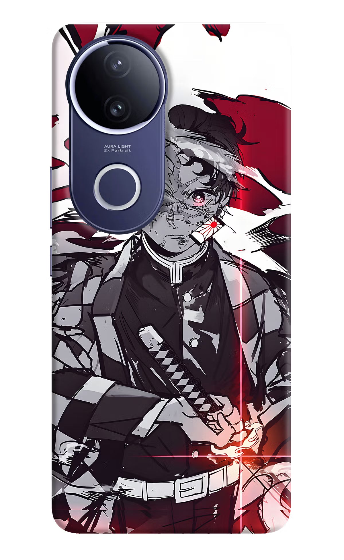 Demon Slayer Vivo V50e 5G Hard Case Back Cover by Casekaro